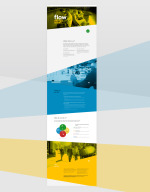 Flow Design Works Webproject - lay-out, webdesign
