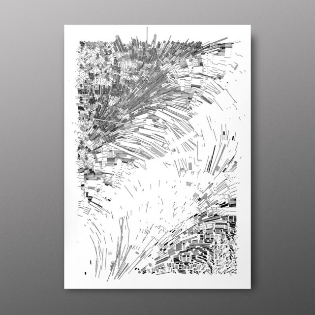 Another iteration of the Ego Flux Series.
#NFT and/or physical plot available! 👉 DM 
🙏
.
“Ego Flux 004” — 2022
→ 420mm x 594mm — Pen plot
→ Black archival ink on A2 220gr white acid-free paper
→ Made with @p5xjs 
.
.
#NFTCommunity #plottertwitter #geometric #intersection #subdivision #nftart #cryptoart ⁣⁣⁣⁣⁣⁣#generativeart #genartclub #generativedesign #proceduralart #codeart #processing #creativecodeart #artxcode #blackandwhite #monochrome #artprint #graphicart #inkdrawing #pen #ink #penplotter #axidraw #ego #flux #p5js