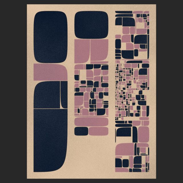 Just wanted to let you have a peak behind the curtain. I'm cooking up new things and playing around with color again... let me know what you think. Work in progress...
.
.
#generativeart #generative #genartclub #creativecode #codeart #processing #p5 #p5js #artxcode #scripting #subdivision #nft #nftart #geometric #nftcommunity #plotterart #cleannft #tezosnft #wip #subdivision #geometric #architecture #graphicdesign